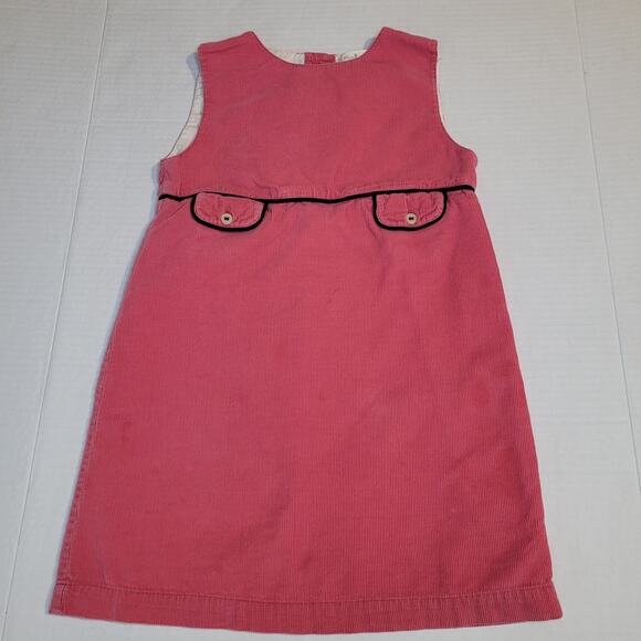 Olive Juice Other - Olive Juice Girls Corduroy Jumper Lined Buttons 100% Cotton  Dark Pink Size 5